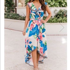 Pink lily boutique dress